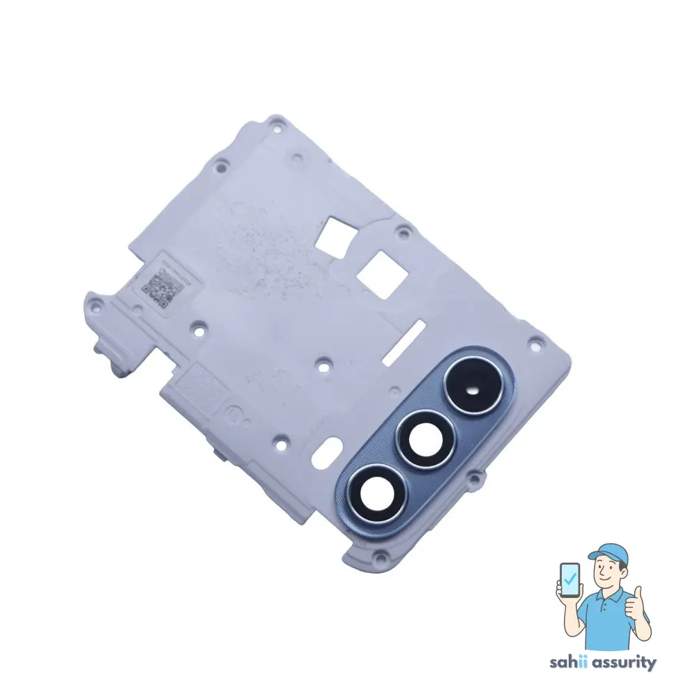 Camera Lens Glass with Frame for Motorola Moto G31 Grey